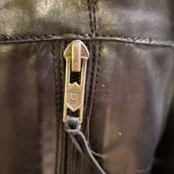 Ugg Bess Over the Knee Leather Riding Boots in Black Size 7.5 #480 - Picture 11 of 17